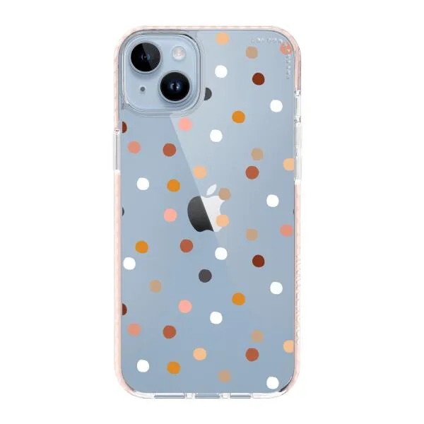 iPhone Case - Warm Tone Polka Dot