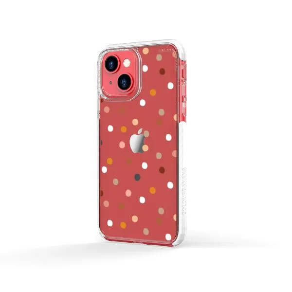 iPhone Case - Warm Tone Polka Dot