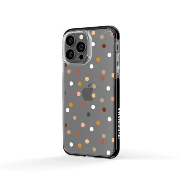 iPhone Case - Warm Tone Polka Dot