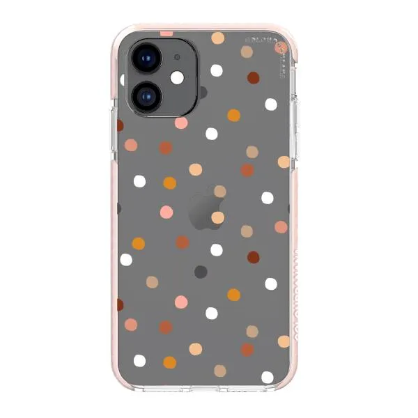 iPhone Case - Warm Tone Polka Dot