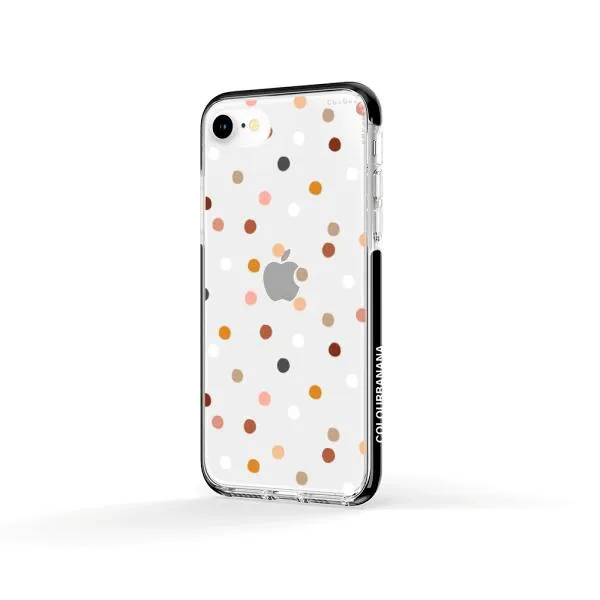 iPhone Case - Warm Tone Polka Dot