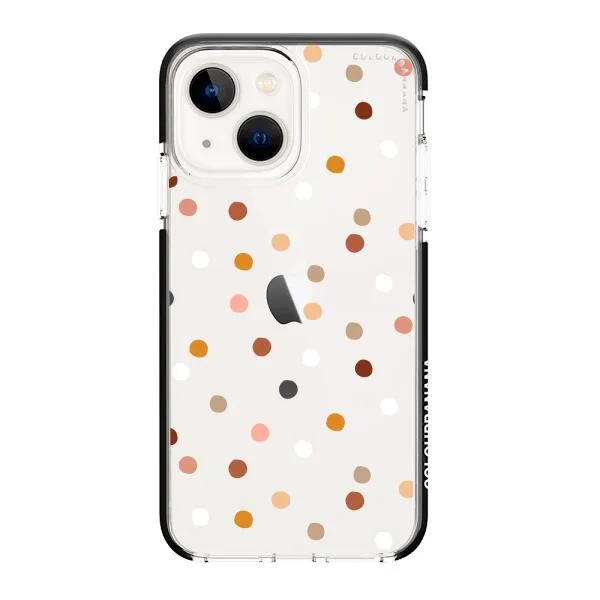 iPhone Case - Warm Tone Polka Dot