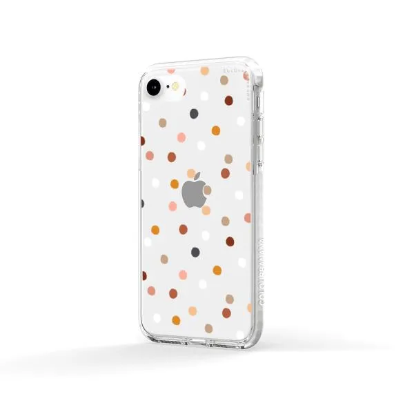 iPhone Case - Warm Tone Polka Dot