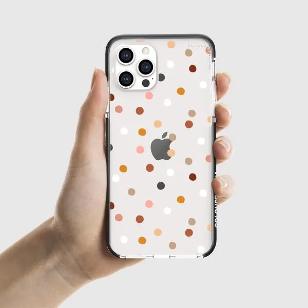 iPhone Case - Warm Tone Polka Dot