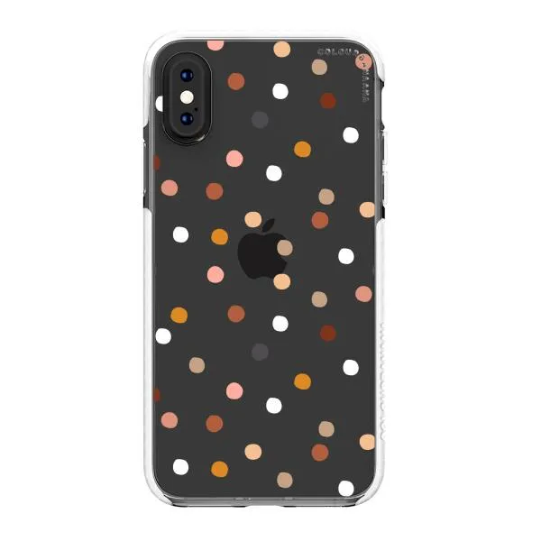 iPhone Case - Warm Tone Polka Dot