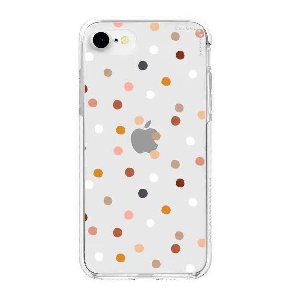 iPhone Case - Warm Tone Polka Dot