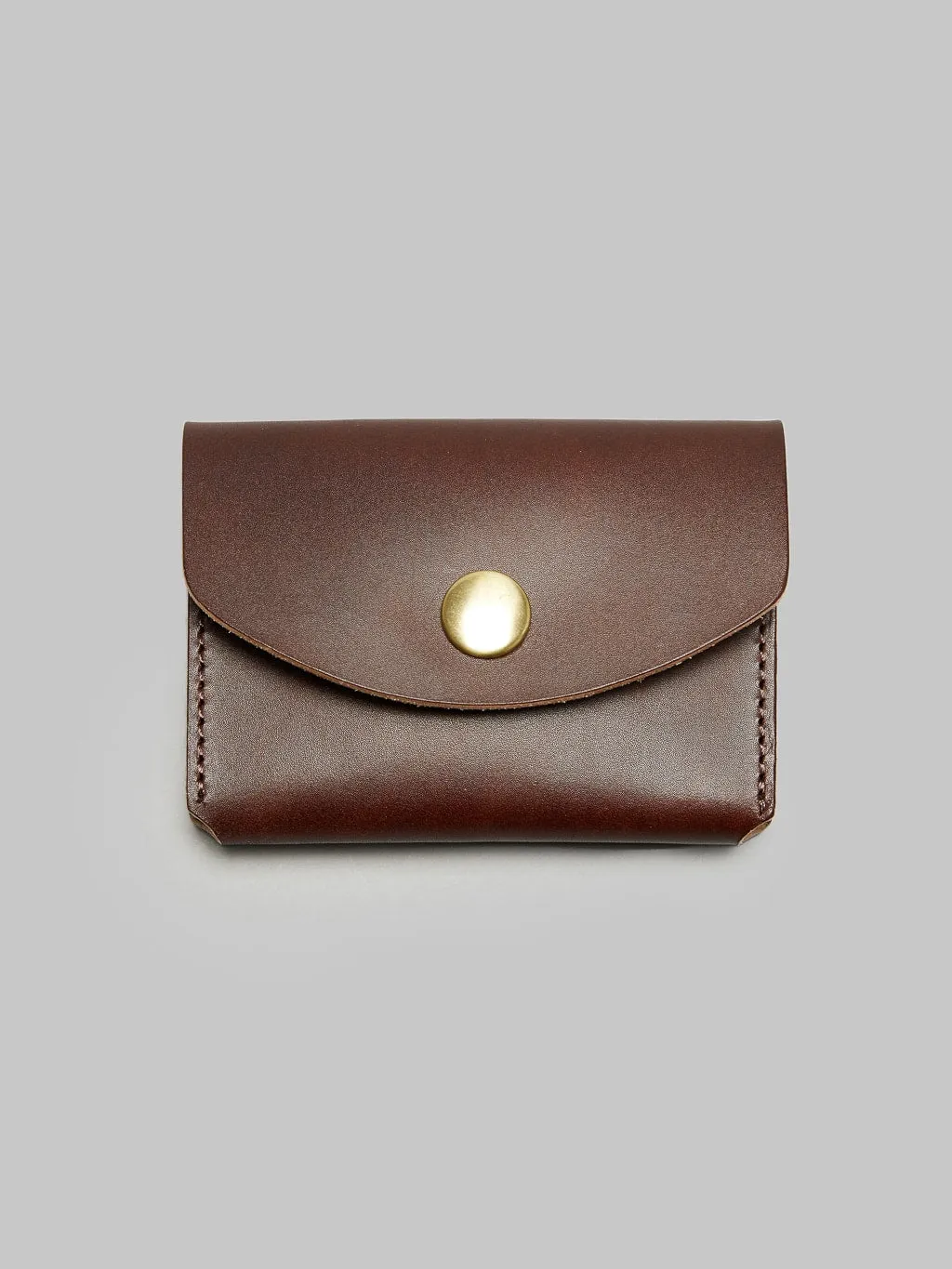 Kobashi Studio Leather Card Case Brown