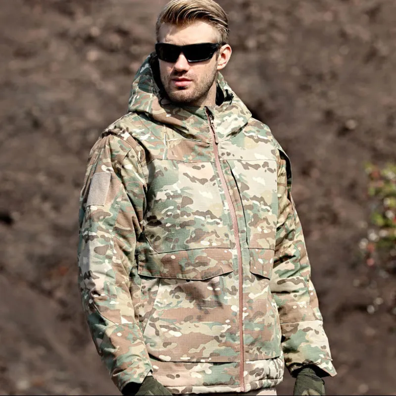 M65 Outdoor Warm Camouflage Jacket Men's Waterproof Windbreaker