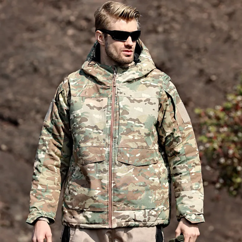 M65 Outdoor Warm Camouflage Jacket Men's Waterproof Windbreaker