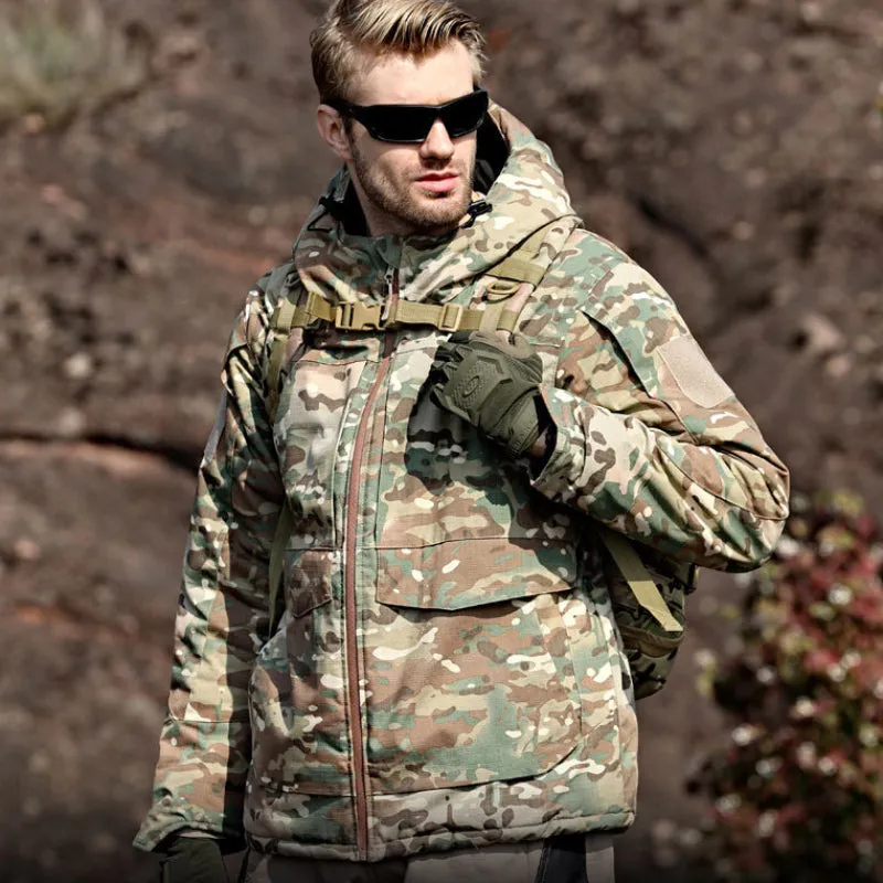 M65 Outdoor Warm Camouflage Jacket Men's Waterproof Windbreaker