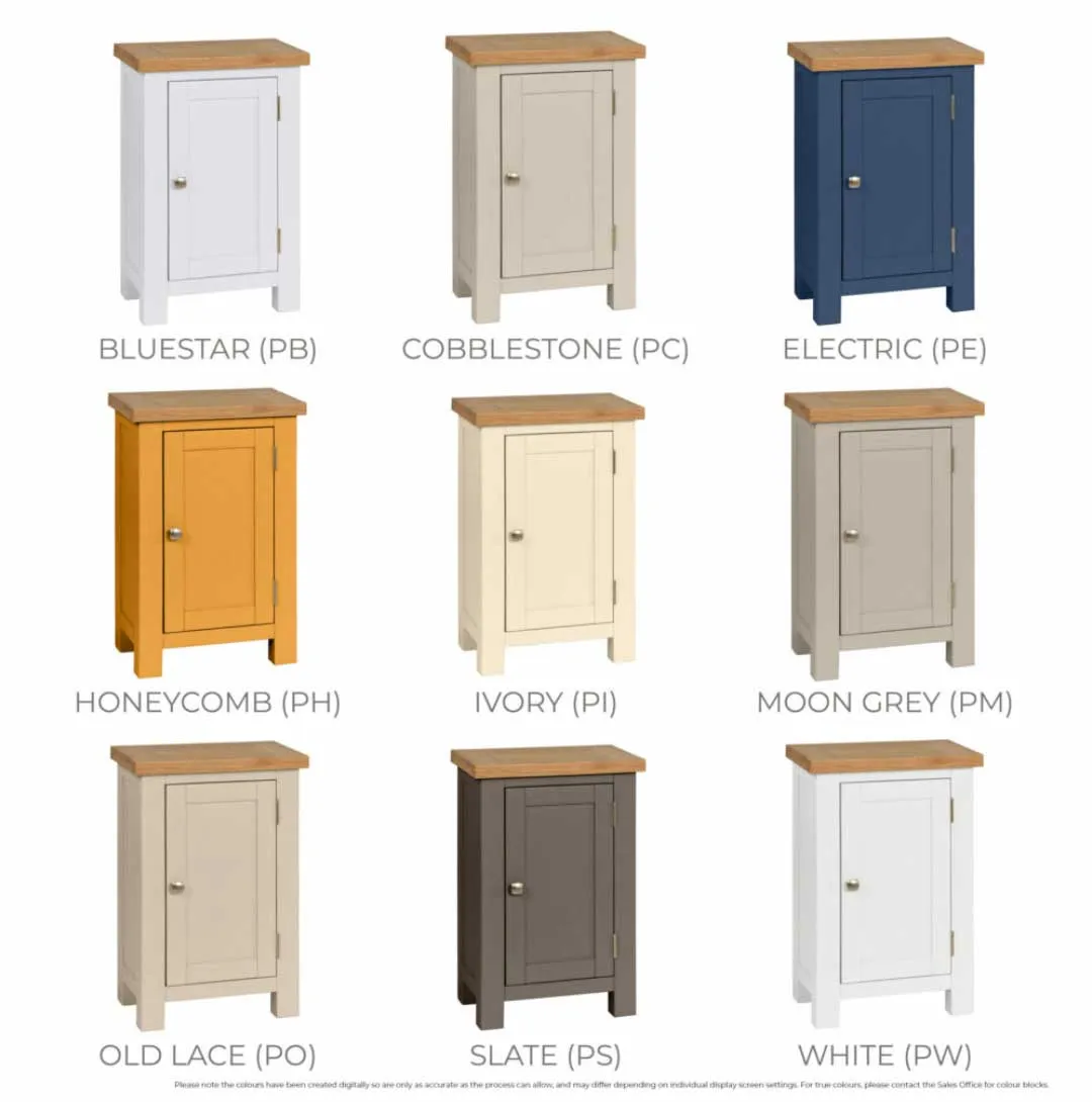 Manor Collection Dorset Painted 1 Door Cabinet