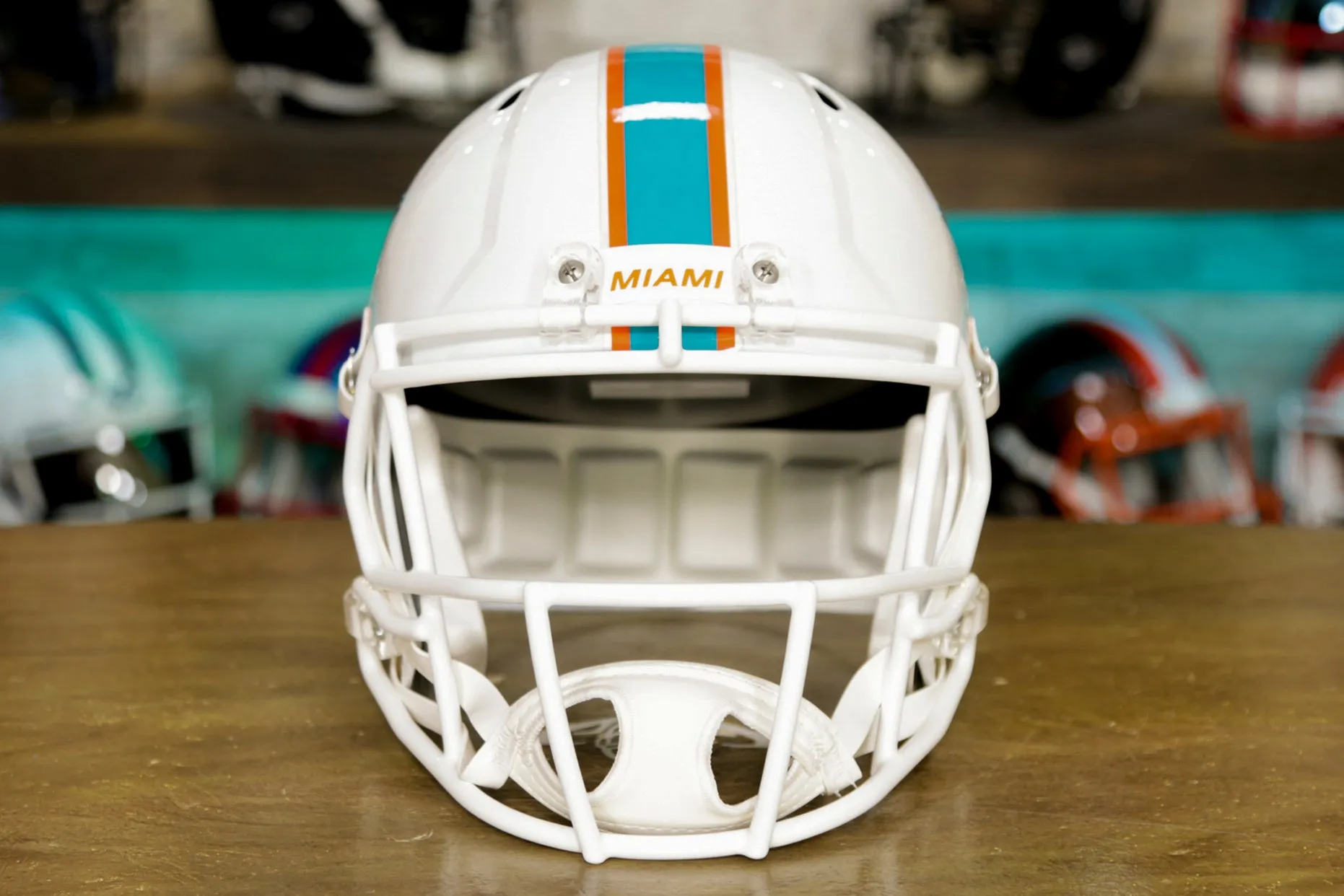 Miami Dolphins Riddell Speed Replica Helmet