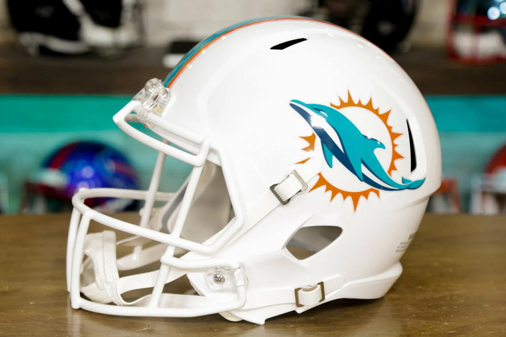 Miami Dolphins Riddell Speed Replica Helmet