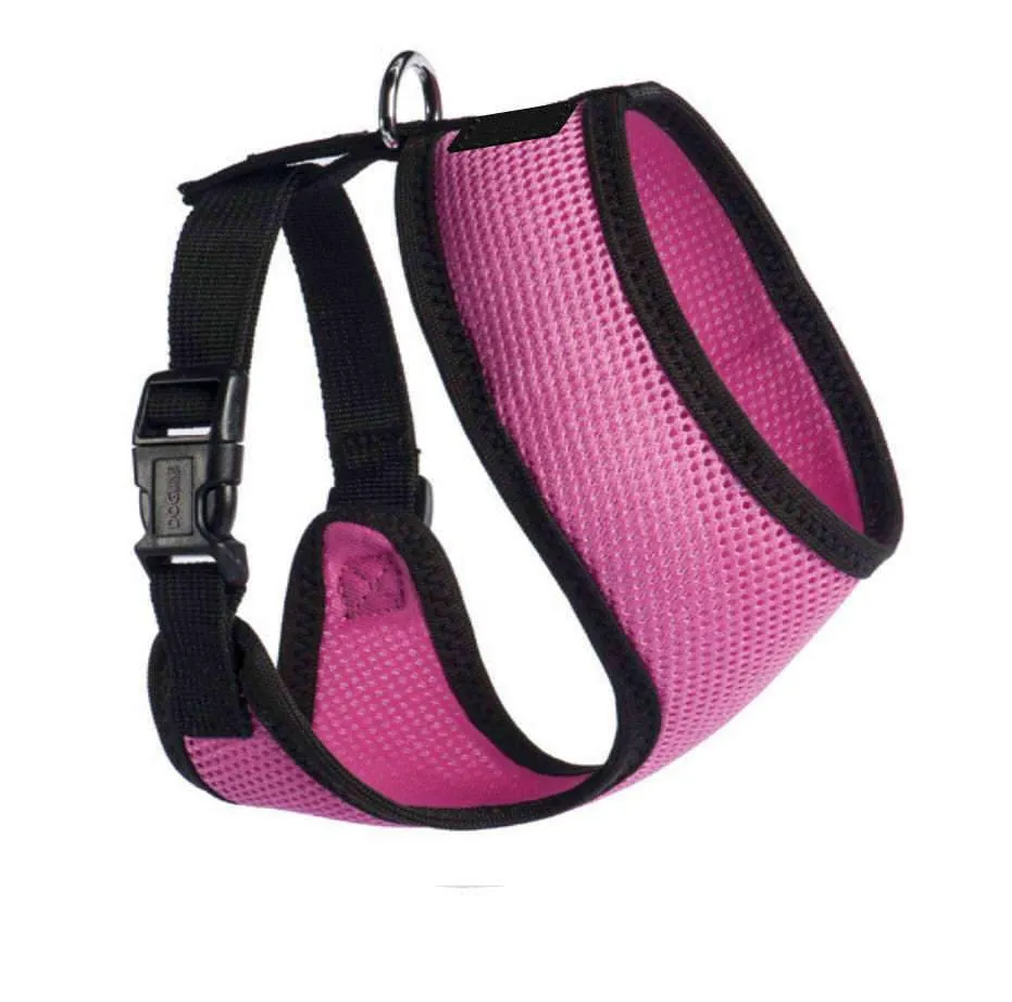 PETLAVISH™ Personalized Embroidery Small Dog Harness: Custom Font, Soft, Breathable No-Choke Vest