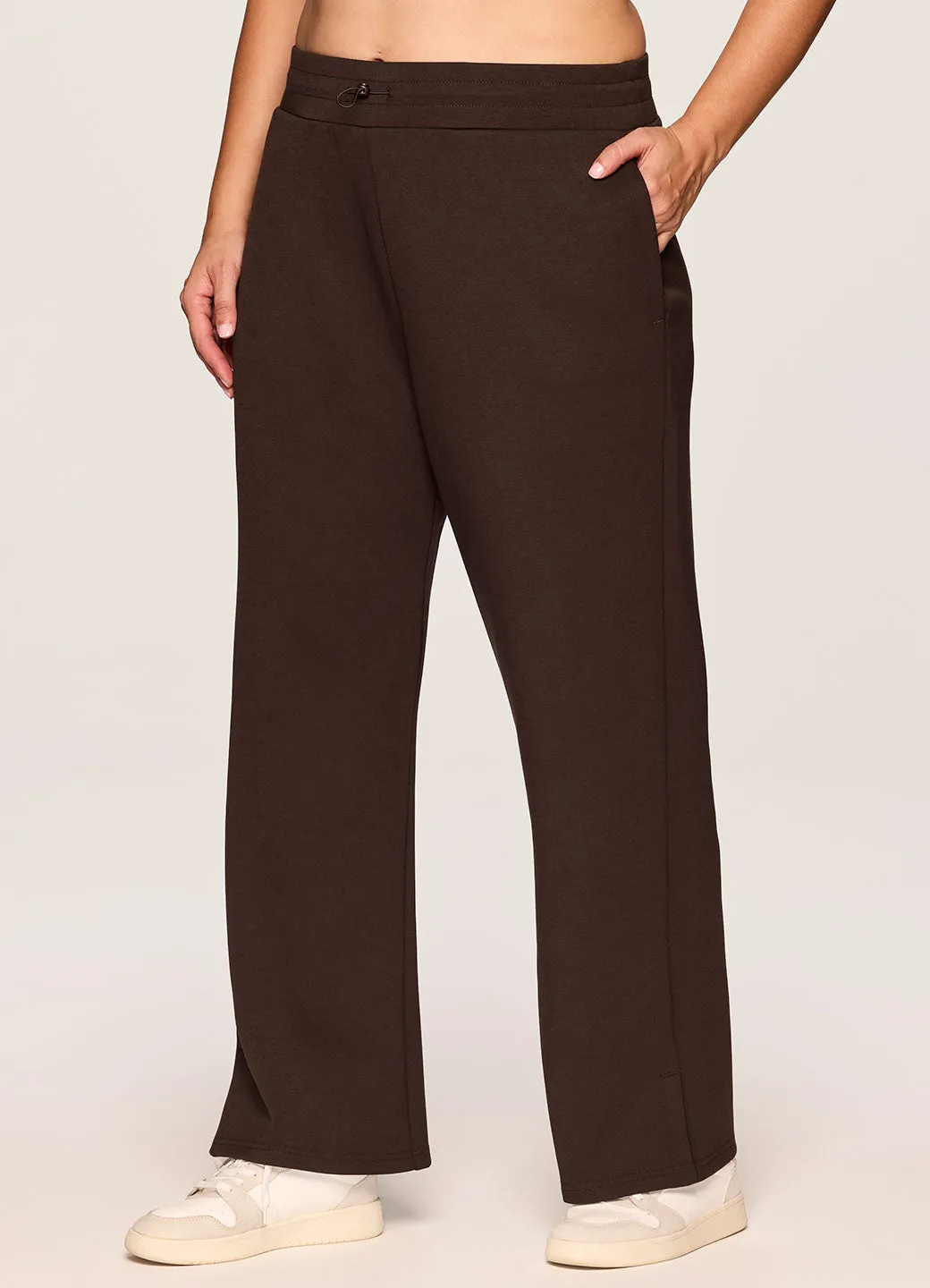 Plus Solace Scuba Wide Leg Pant