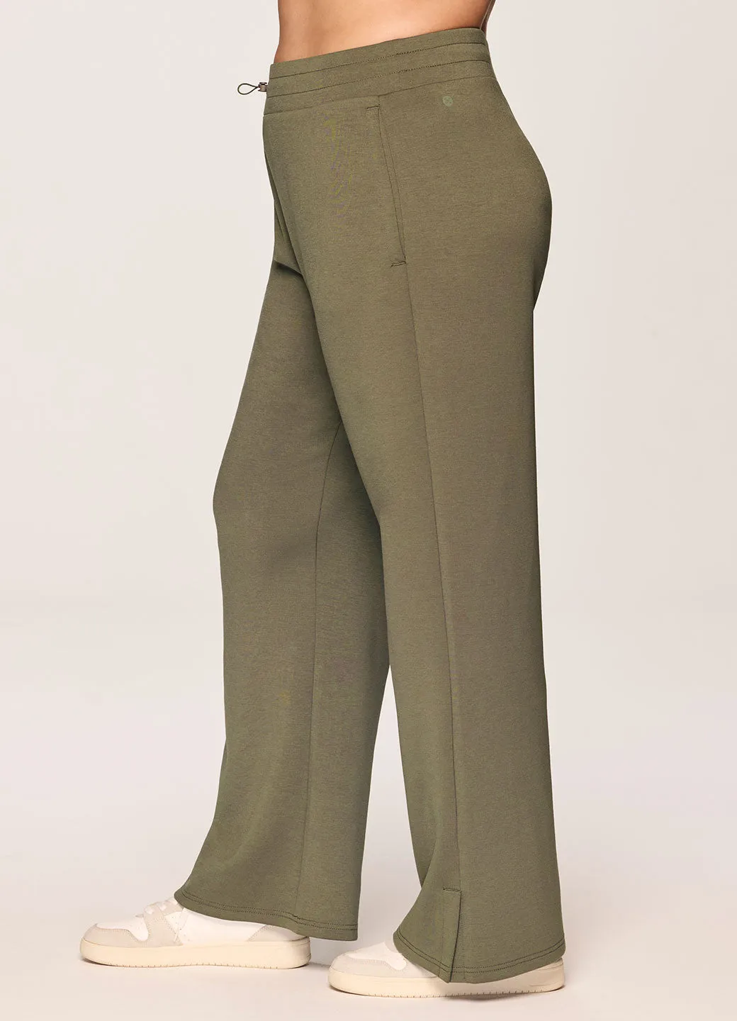 Plus Solace Scuba Wide Leg Pant