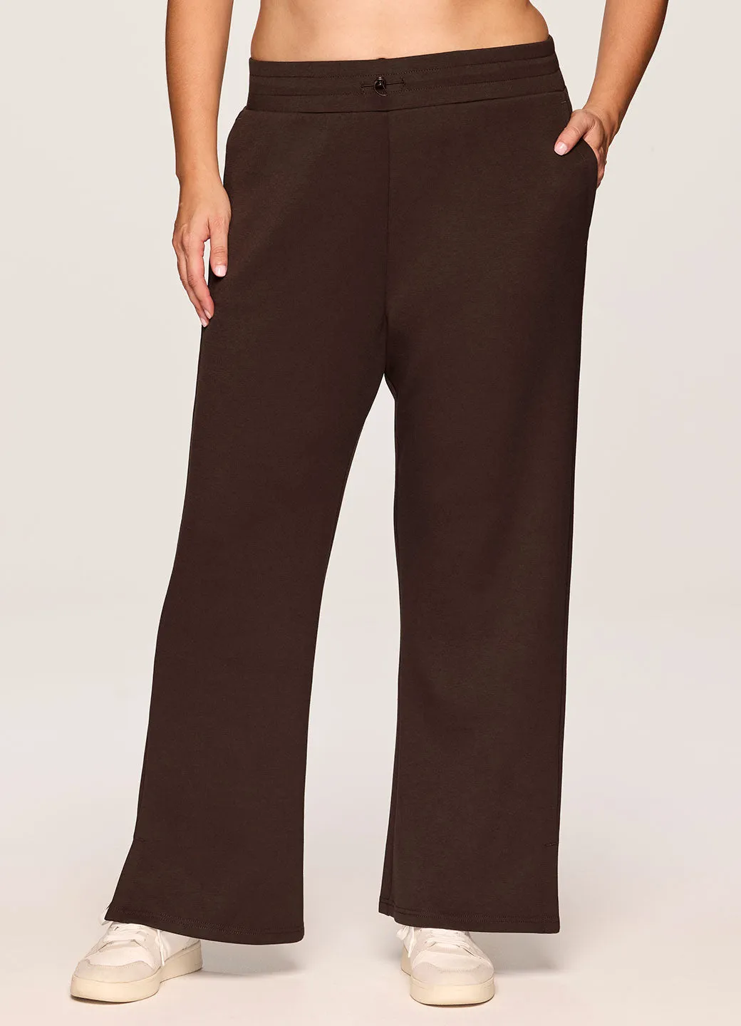 Plus Solace Scuba Wide Leg Pant