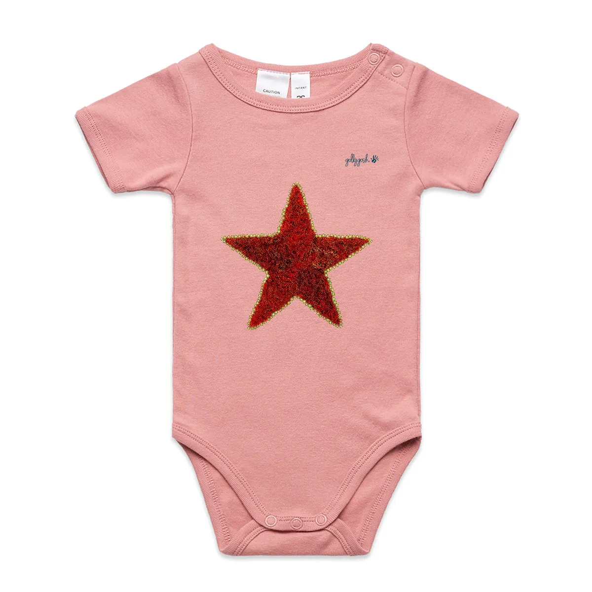 Pohutukawa Star - Infant Baby Grow