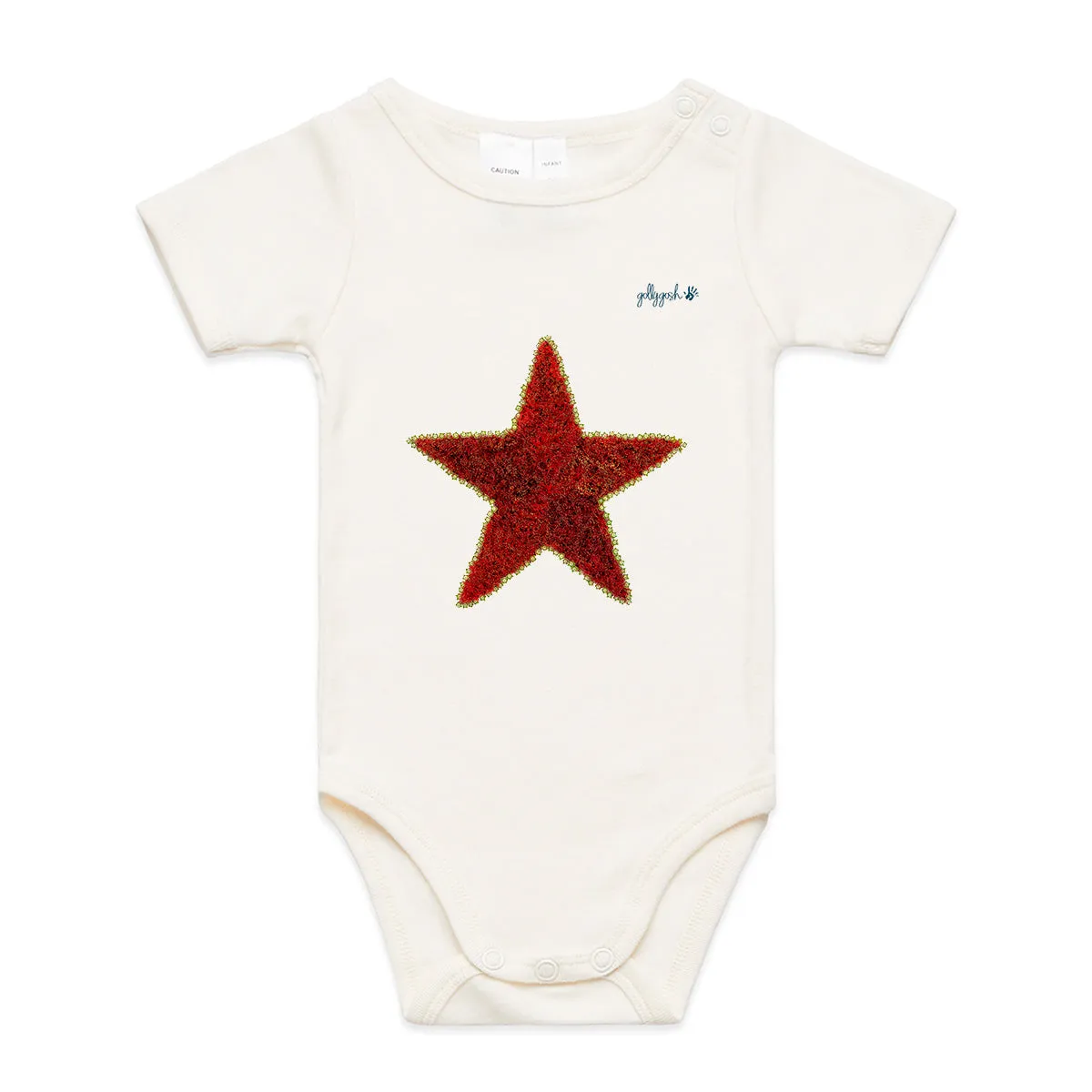 Pohutukawa Star - Infant Baby Grow