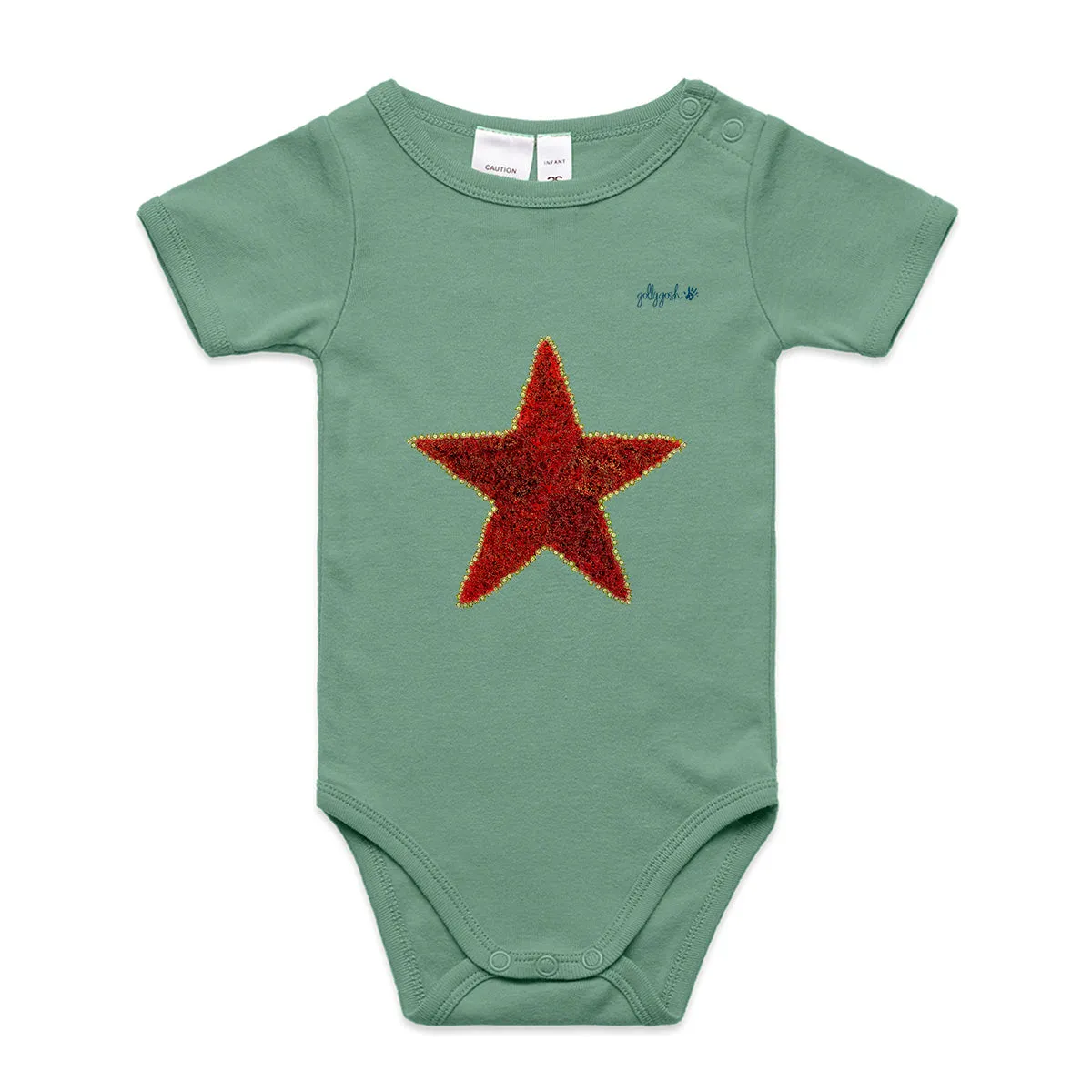 Pohutukawa Star - Infant Baby Grow