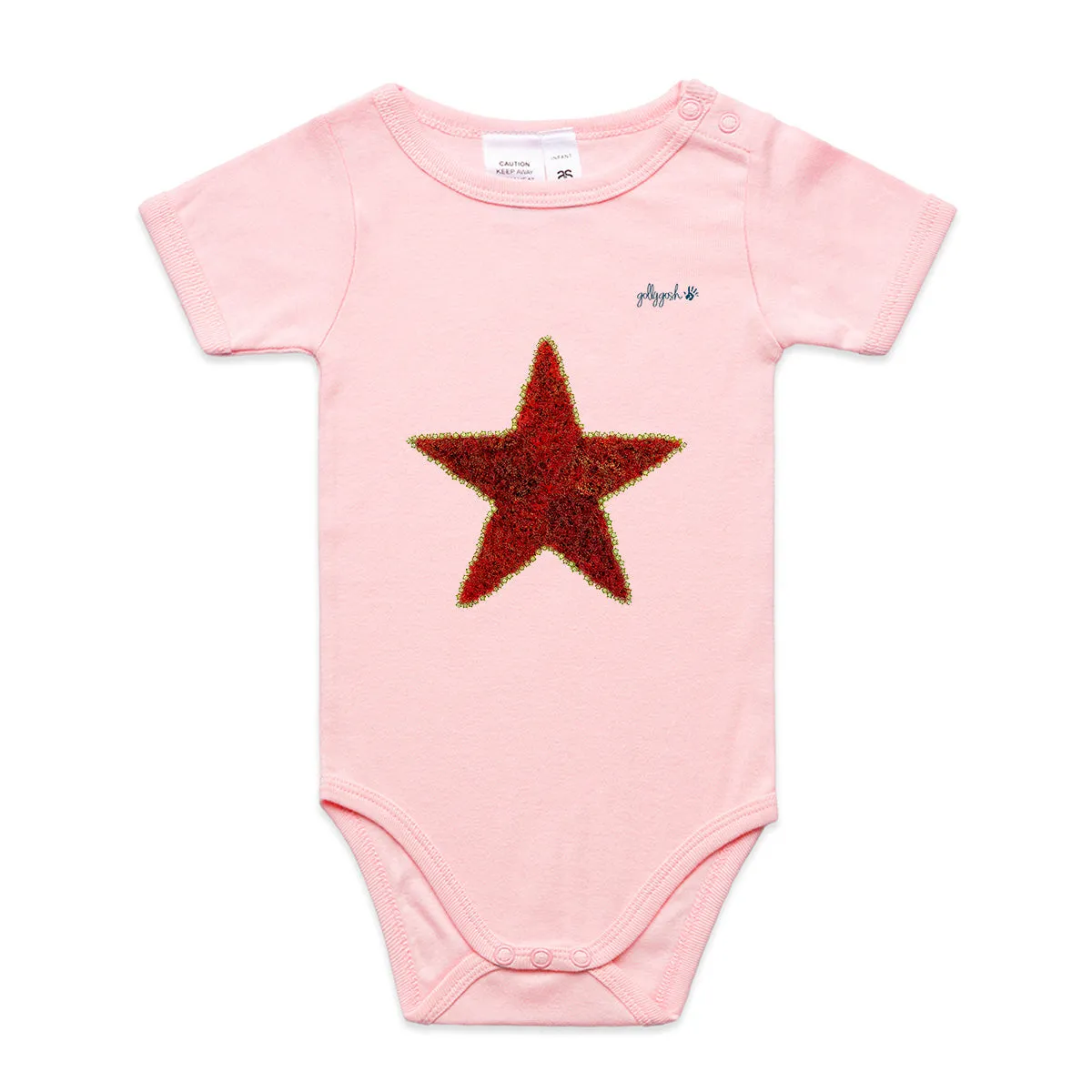 Pohutukawa Star - Infant Baby Grow