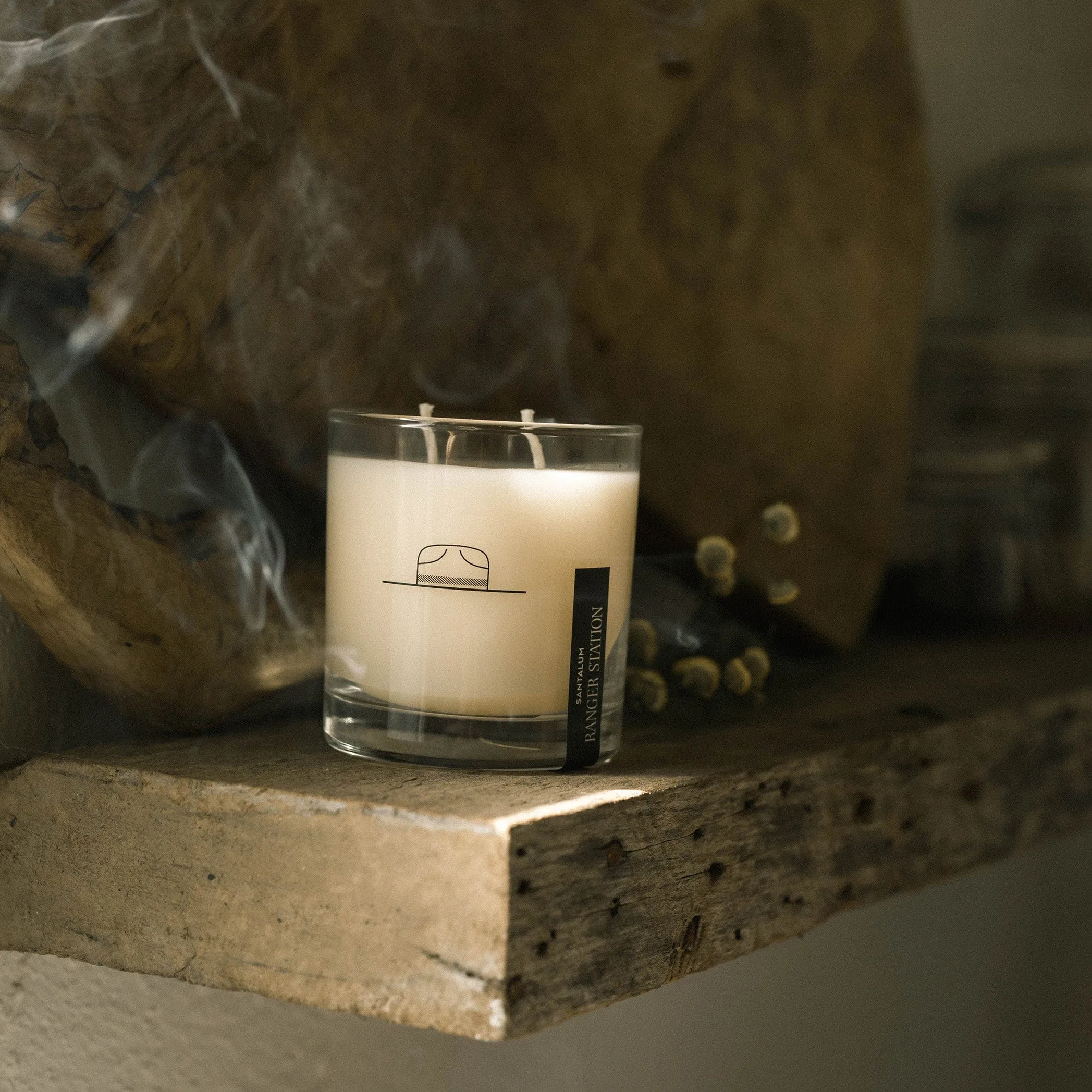 Ranger Station Candle   Whiskey Tumbler