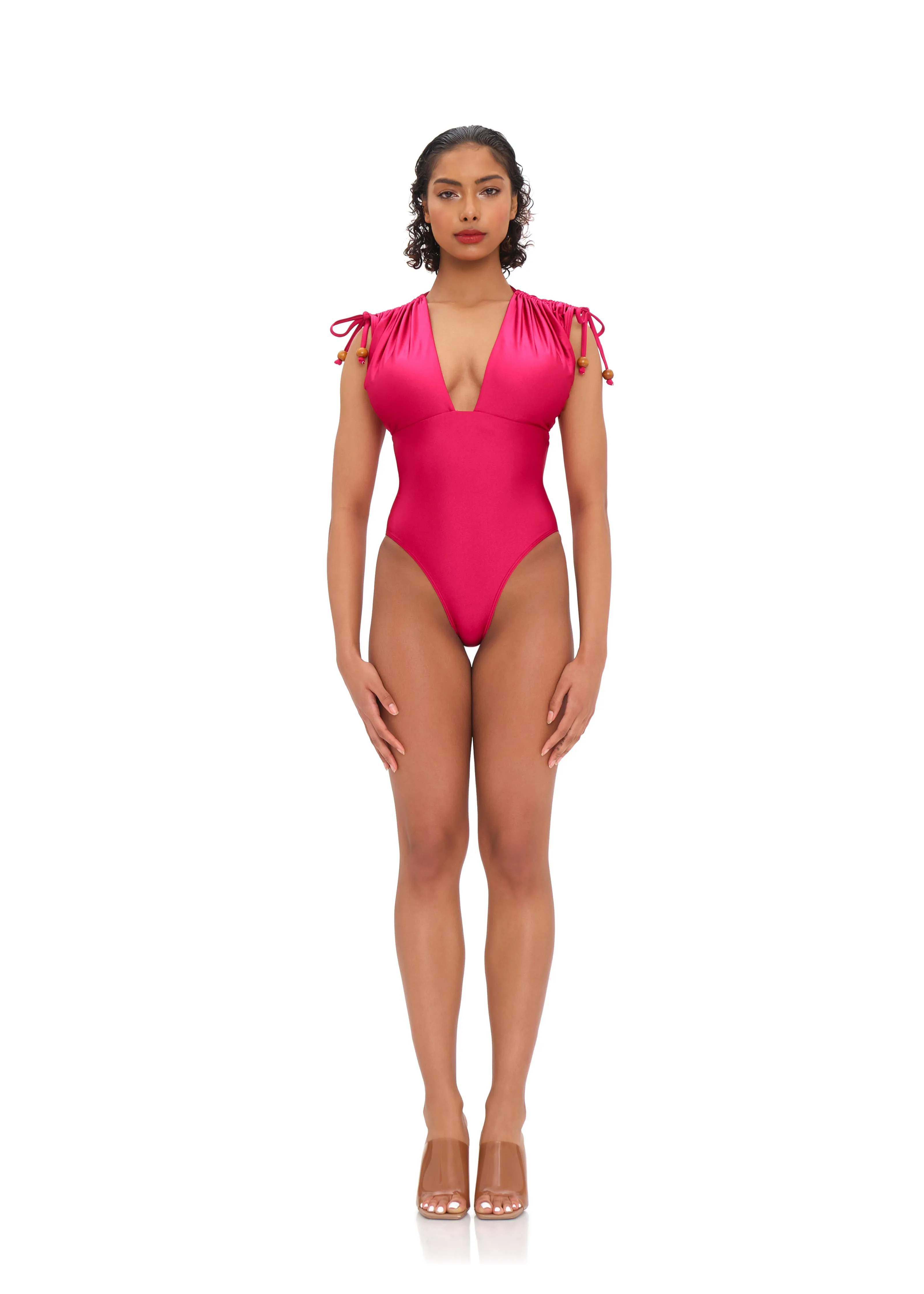 Roba One Piece Swimsuit | Ruby