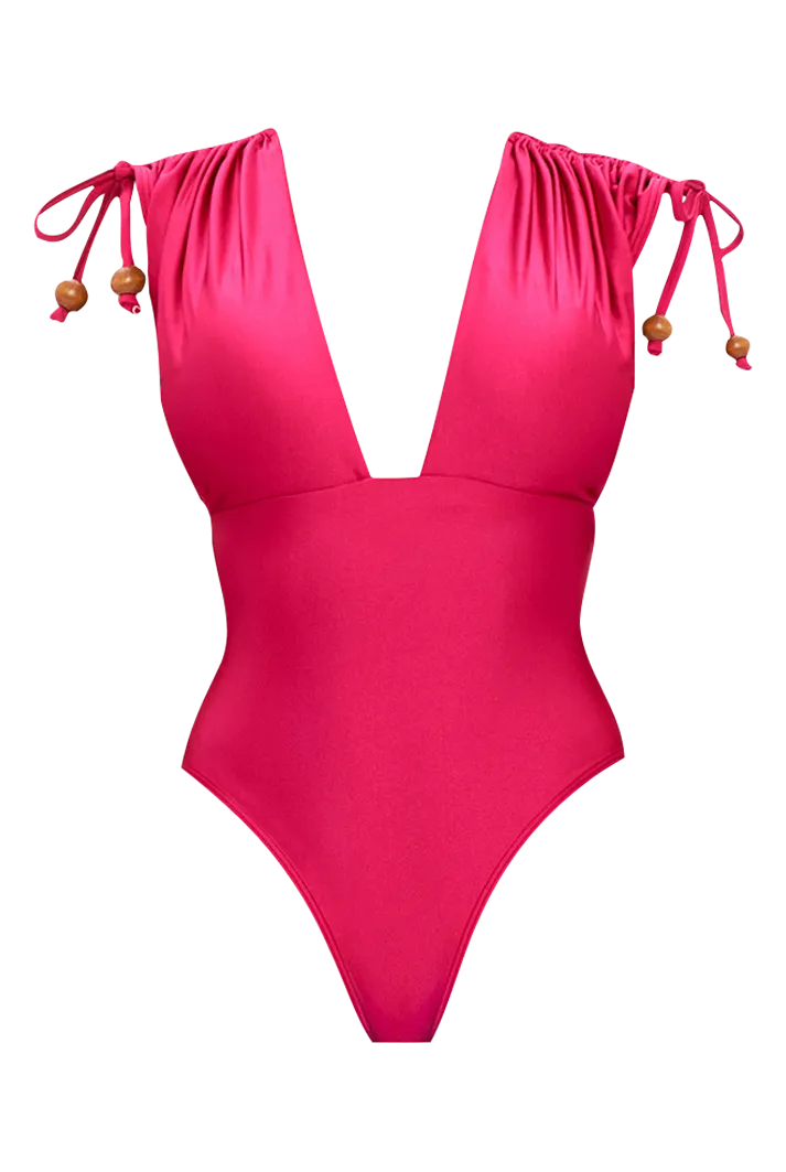 Roba One Piece Swimsuit | Ruby