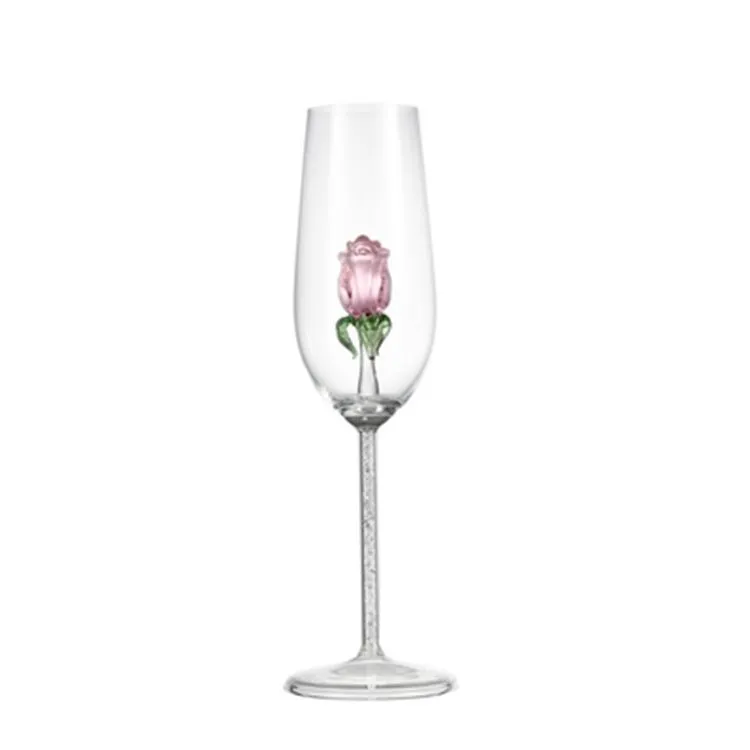 Rose Champagne Flutes - Kimi