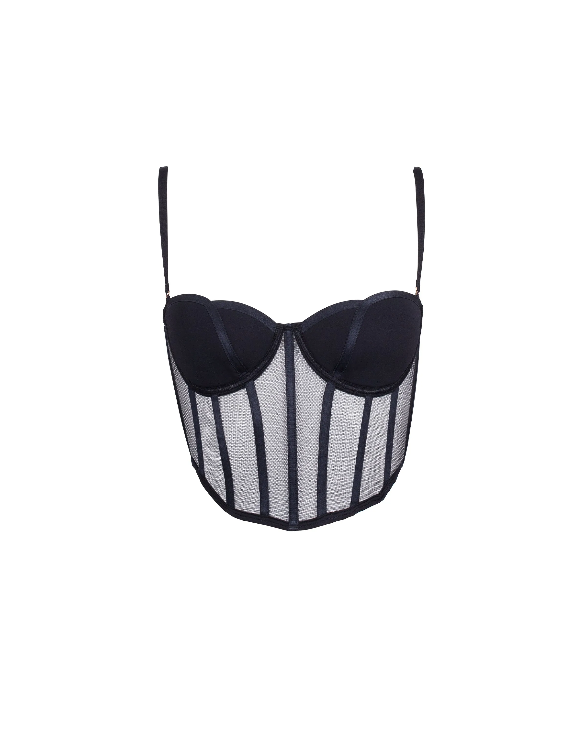 Rowan Bustier Black