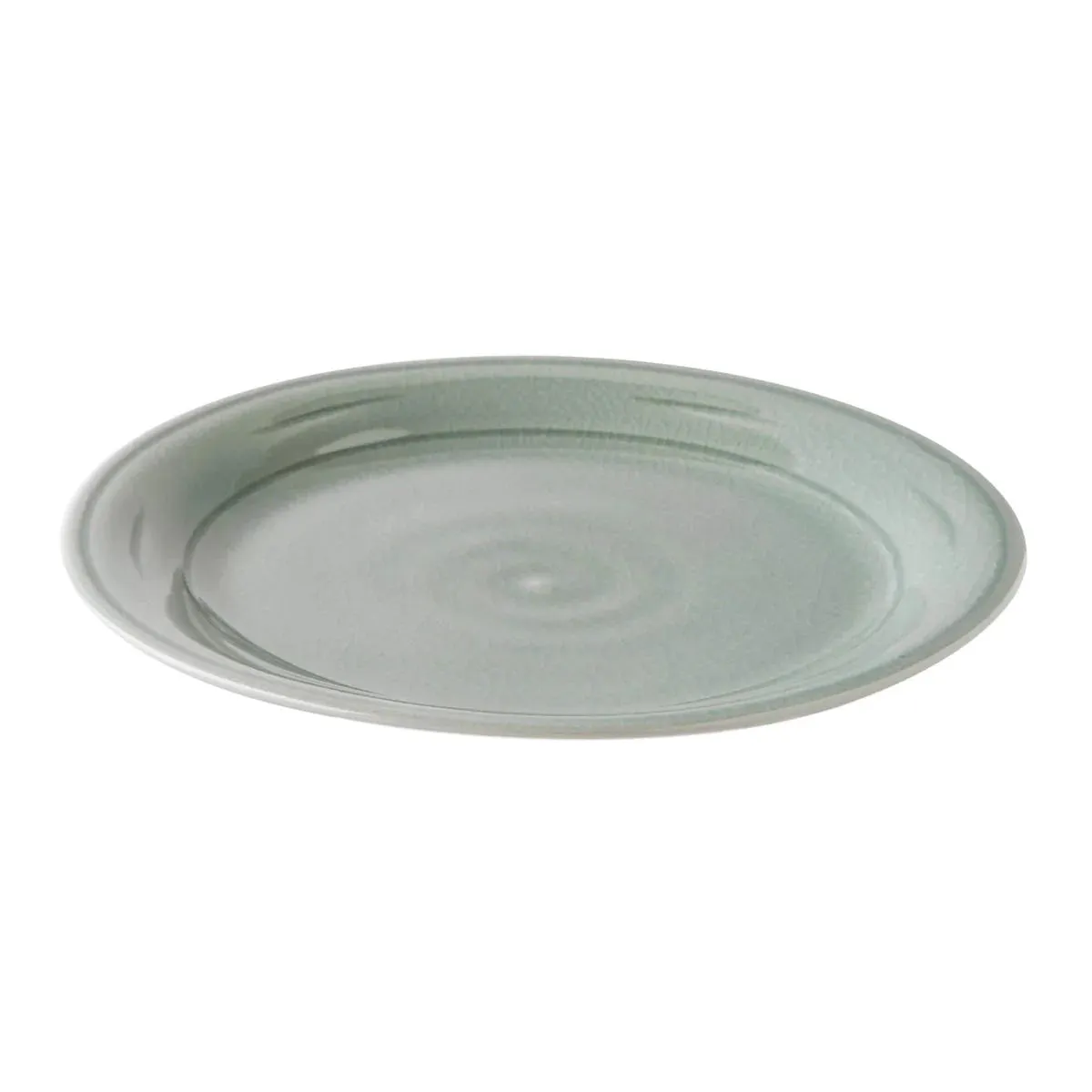 Simon Pearce Belmont Dinner Plate - Crackle Celadon