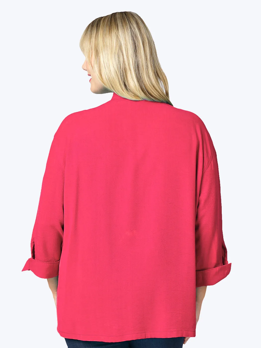 Tianello Plus Sized TENCEL™ "Taipei" Blouse