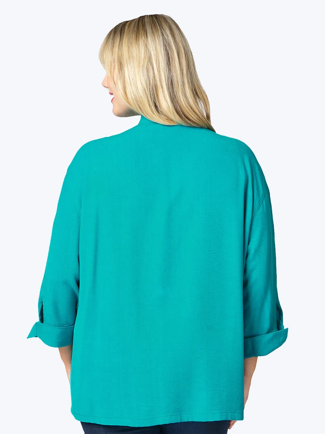 Tianello Plus Sized TENCEL™ "Taipei" Blouse