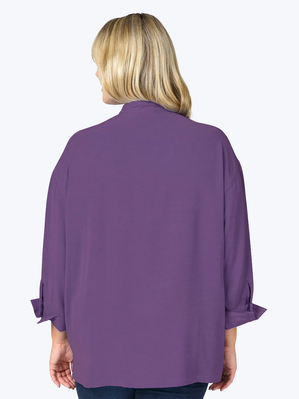 Tianello Plus Sized TENCEL™ "Taipei" Blouse