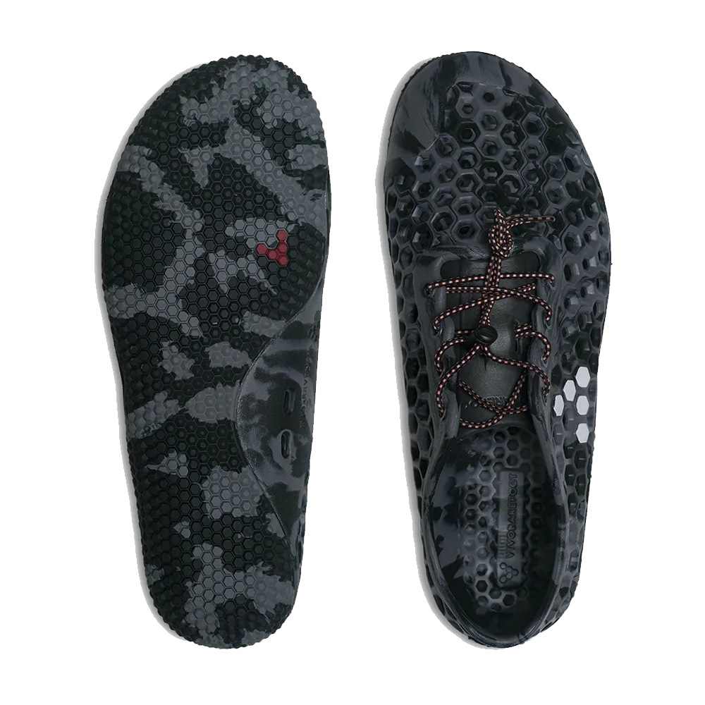 Vivobarefoot Ultra III Bloom Mens Obsidian Grey