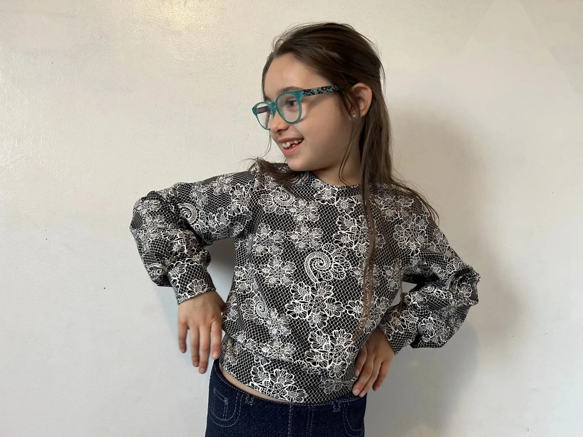 Youth Ultra Crop PDF Sewing Pattern 2-16